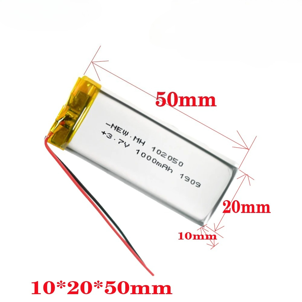 Eachine Drone E58 - Batería Li-Po de 3,7 V, 1000mAh,