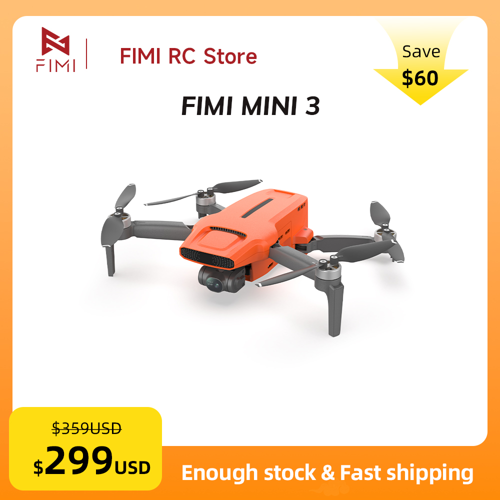 Dron con Cámara FIMI MINI 3, 4 - Drone Gimbal Brushless reseña y precio